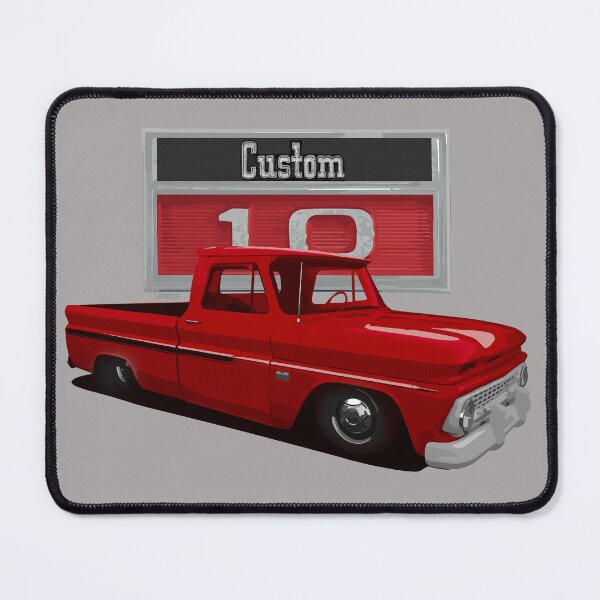 Item preview, 1966 Slammed Red Chevy C10 Custom designed and sold by hotroddude.