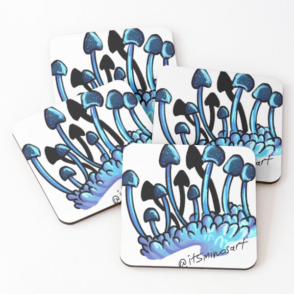 Item preview, Blue Mushroom designed and sold by MinosArt.