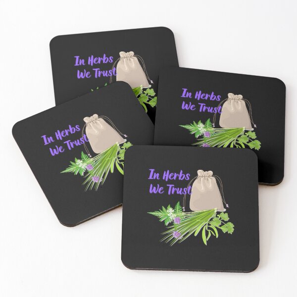 Item preview, In Herbs We Trust - design for herbalists designed and sold by Mobius Spot Collective.