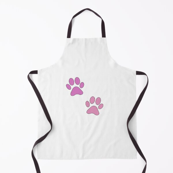 Item preview, pink dog's paws stickers designed and sold by Kiniusia.