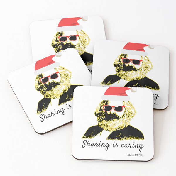Item preview, Christmas Karl Marx Sharing Is Caring designed and sold by CrossHaggles.