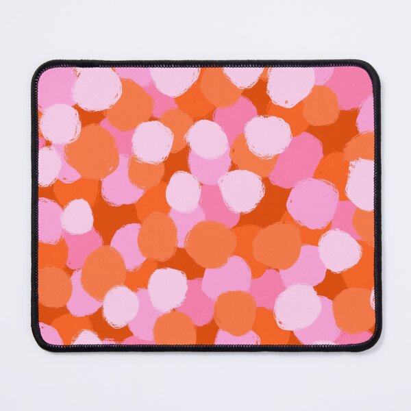 Item preview, Abstract, Pink and Orange, Paint Brush Effect Round  designed and sold by OneThreeSix.
