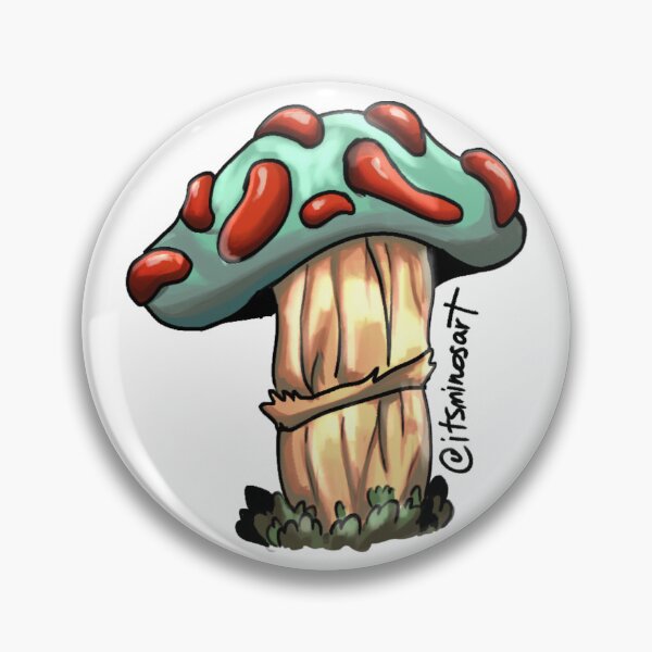 Item preview, Green weird Mushroom designed and sold by MinosArt.