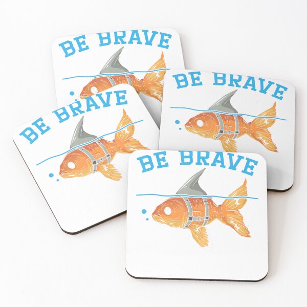 Item preview, Be Brave Underwater Fish Aquarist Fishkeeping designed and sold by CrossHaggles.