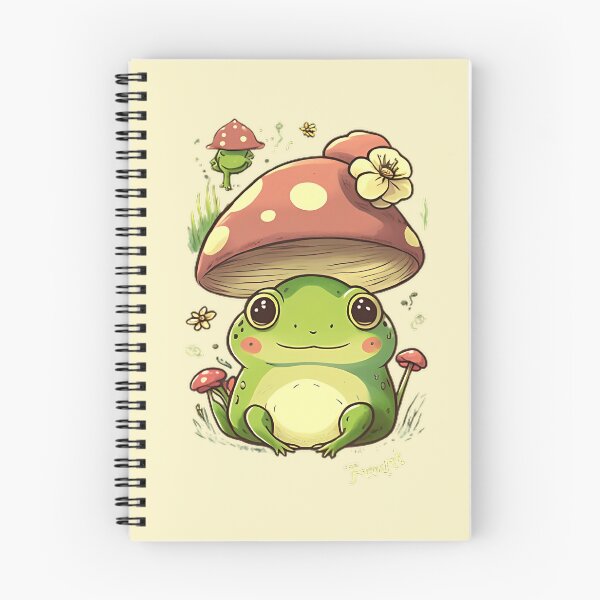 Item preview, Cute Ranita con Sombreo de honguito con flor designed and sold by UniverseStelar.