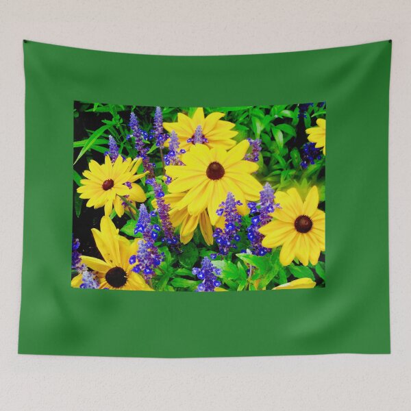 Item preview, Yellow and purple flowers designed and sold by Shulie1.
