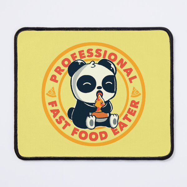 Item preview, Professional Fast Food Eater Yellow by Tobe Fonseca designed and sold by Tobe Fonseca®.