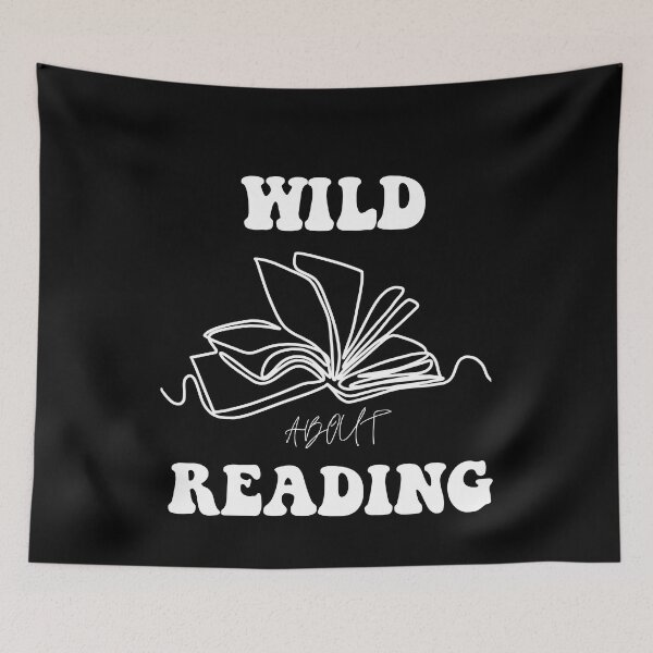 Item preview, Wild About Reading - Reading Books lovers Funny T-Shirt designed and sold by zakibenj.