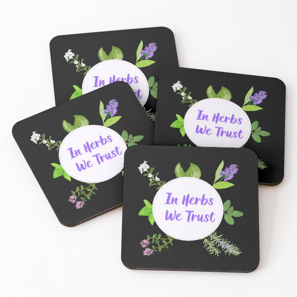Item preview, In Herbs We Trust - design for herbalists designed and sold by Mobius Spot Collective.