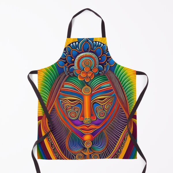 Item preview, New World Gods (9) - Mesoamerican Inspired Psychedelic Art designed and sold by TheThirdEye.