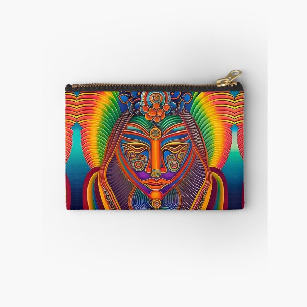 Item preview, New World Gods (9) - Mesoamerican Inspired Psychedelic Art designed and sold by TheThirdEye.