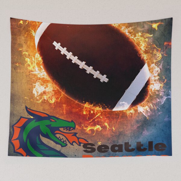 Item preview, Seattle Dragon, XLF, nfl designed and sold by artigrow.