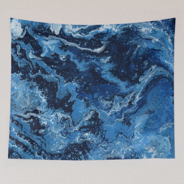 Item preview, Entropic Paints Blue Cascade designed and sold by Entropic-Paints.