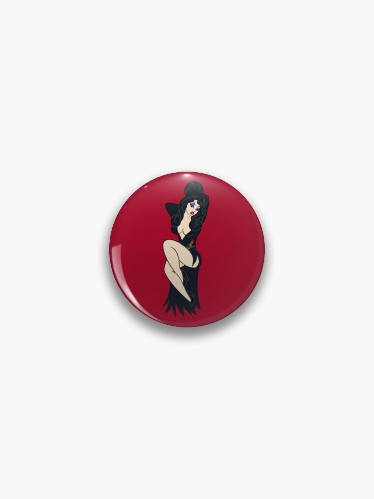 Elvira Pin Up Sticker for Sale by RooBooCo