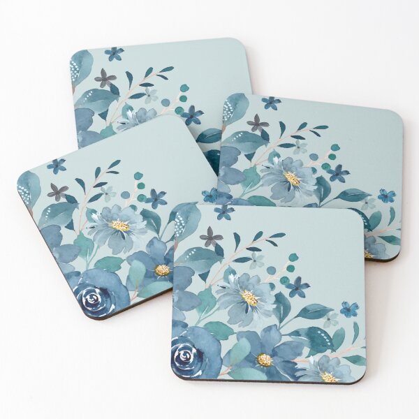 Item preview, Tropical Water Color Flowers  -Duvet designed and sold by Halcion C.