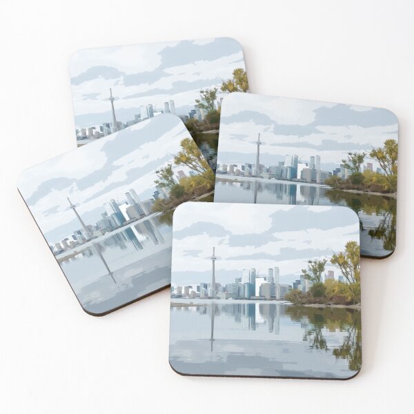 Item preview, Toronto City View from the Island by Lake Ontario designed and sold by Farzad Designs.
