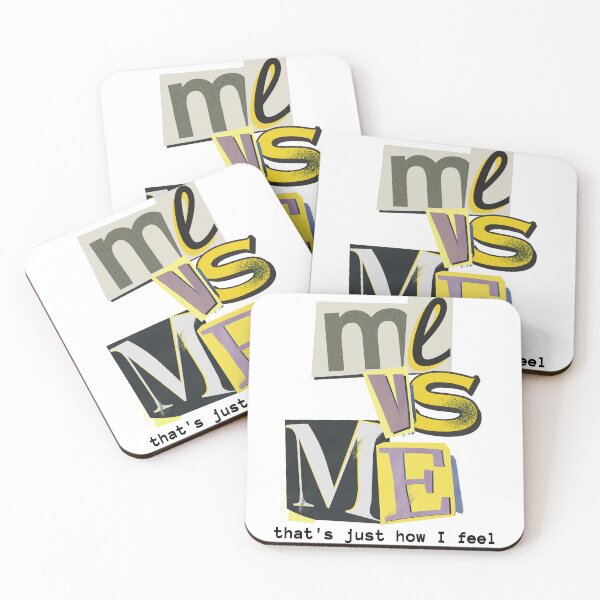 Item preview, Me vs Me designed and sold by Merch-and-Vibes.
