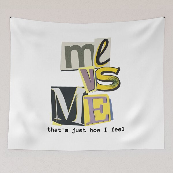 Item preview, Me vs Me designed and sold by Merch-and-Vibes.