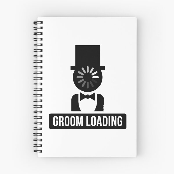 Item preview, Groom Loading (Stag Night / Bachelor Party / Black) designed and sold by MrFaulbaum.