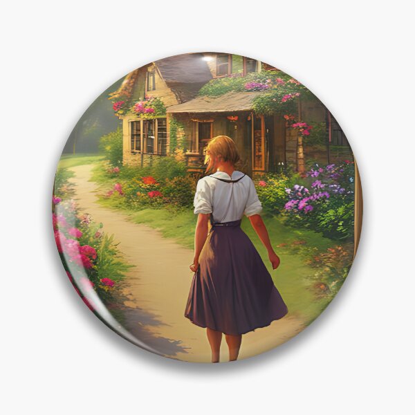 Item preview, Enter the fairytale, beautiful cottagecore painting designed and sold by ChaosEdits.