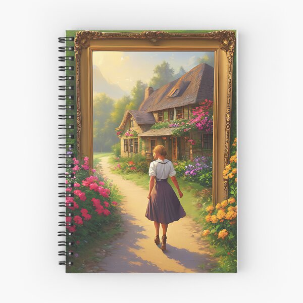 Item preview, Enter the fairytale, beautiful cottagecore painting designed and sold by ChaosEdits.