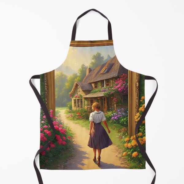 Item preview, Enter the fairytale, beautiful cottagecore painting designed and sold by ChaosEdits.