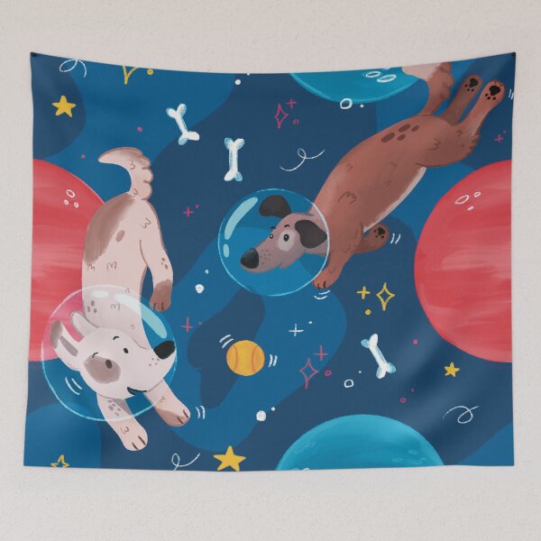Item preview, Space Pets, Space Pups, Dogs in Space, Pets in Space, Space Dogs designed and sold by SleepyLilSloth.