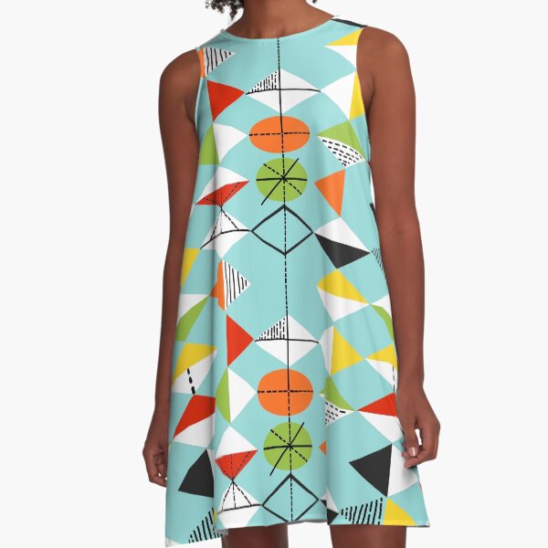 Item preview,  Retro Harlequin Pattern designed and sold by StrangeLilOnion.