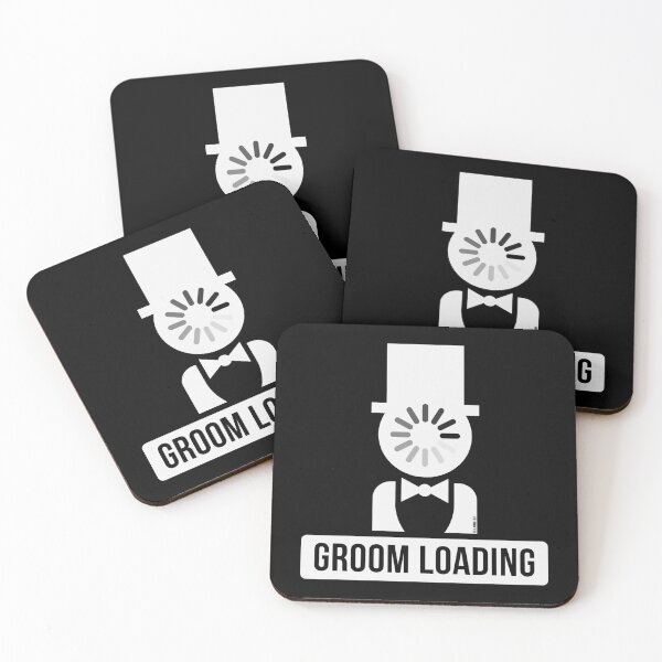 Item preview, Groom Loading (Stag Night / Bachelor Party / White) designed and sold by MrFaulbaum.
