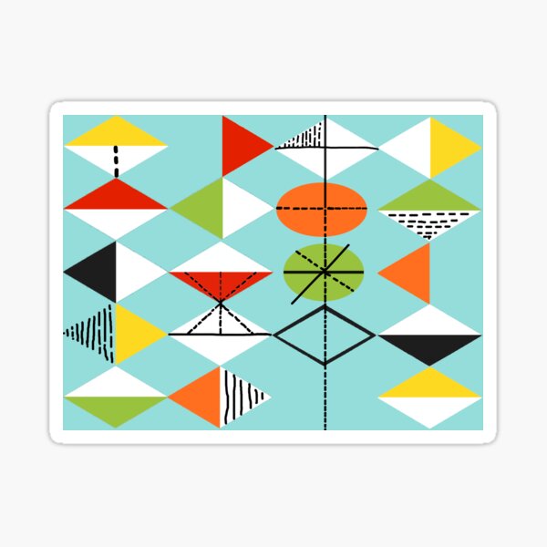 Item preview,  Retro Harlequin Pattern designed and sold by StrangeLilOnion.