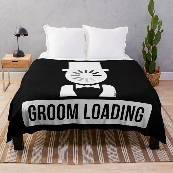 Item preview, Groom Loading (Stag Night / Bachelor Party / White) designed and sold by MrFaulbaum.