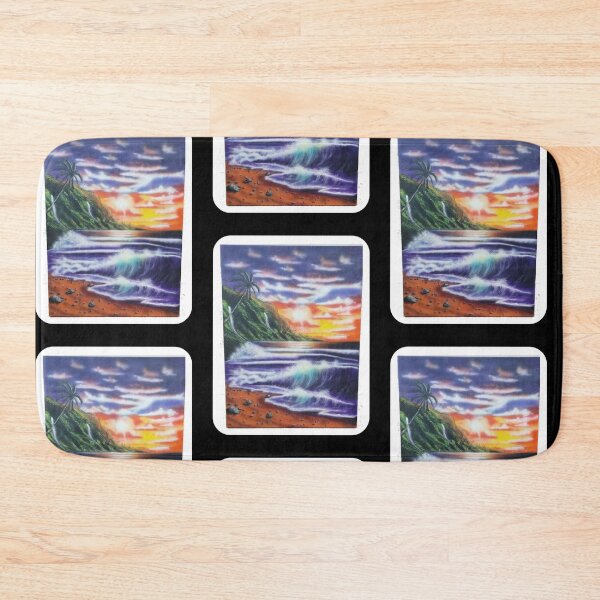 Item preview, North Shore Hawaiian Sunset - Black Border designed and sold by 743Designs.