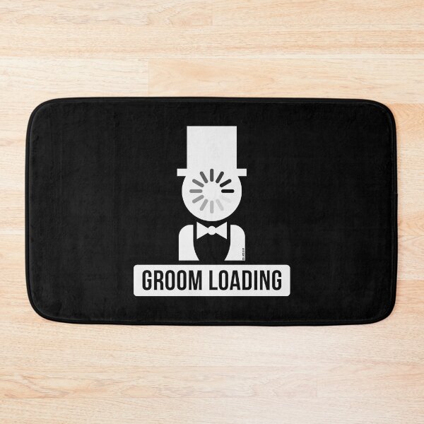 Item preview, Groom Loading (Stag Night / Bachelor Party / White) designed and sold by MrFaulbaum.