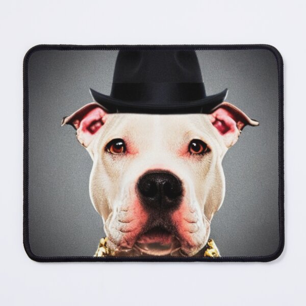 Item preview, Gangster pitbull dog - The Godpupfather - The Pitbull Boss designed and sold by WBP Mart.