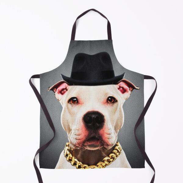 Item preview, Gangster pitbull dog - The Godpupfather - The Pitbull Boss designed and sold by WBP Mart.