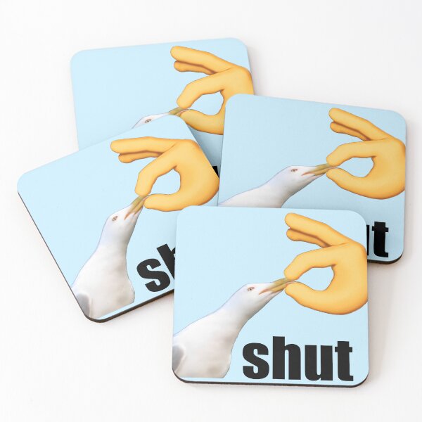 Item preview, HQ Shut Seagull Inhaling Meme designed and sold by fomodesigns.