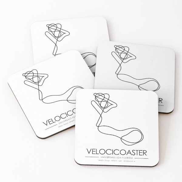 Item preview, Velocicoaster Minimalistic Rollercoaster Layout designed and sold by Aestheticoasters.