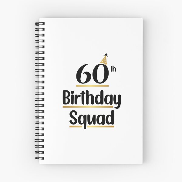 Item preview, 60th Birthday Squad - 60th birthday party designed and sold by B3N-arts.