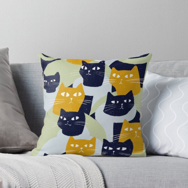 Item preview, Cats with a mission yellow and green designed and sold by IULIART.