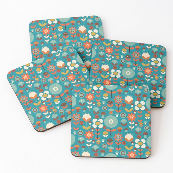 Item preview, Mod Meadow Blue designed and sold by susycosta.