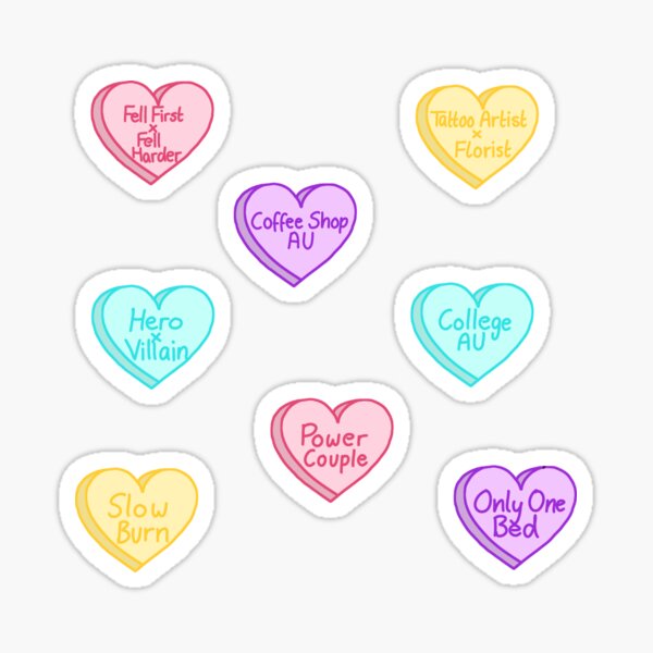 Love Soup Sticker Heart Stickers MacBook Stickers Laptop Stickers