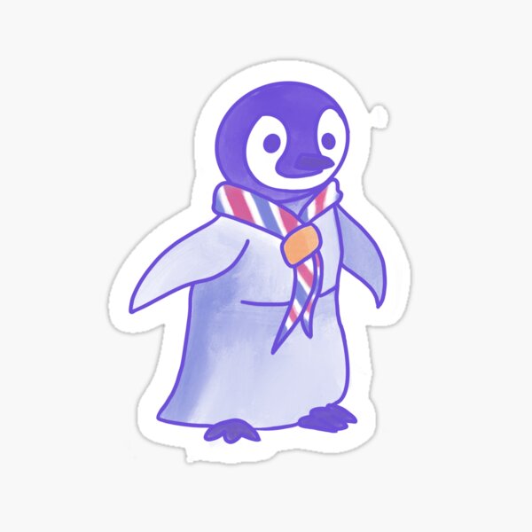 Vista previa del artículo con la obra «Pingüino Scout», diseñado y vendido por elendoy.