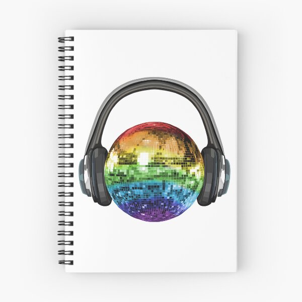 Item preview, Headphones Rainbow Disco Ball  designed and sold by Deborah Camp.