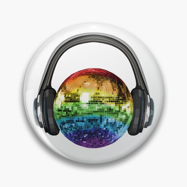 Item preview, Headphones Rainbow Disco Ball  designed and sold by Deborah Camp.