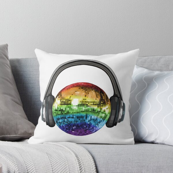 Item preview, Headphones Rainbow Disco Ball  designed and sold by Deborah Camp.