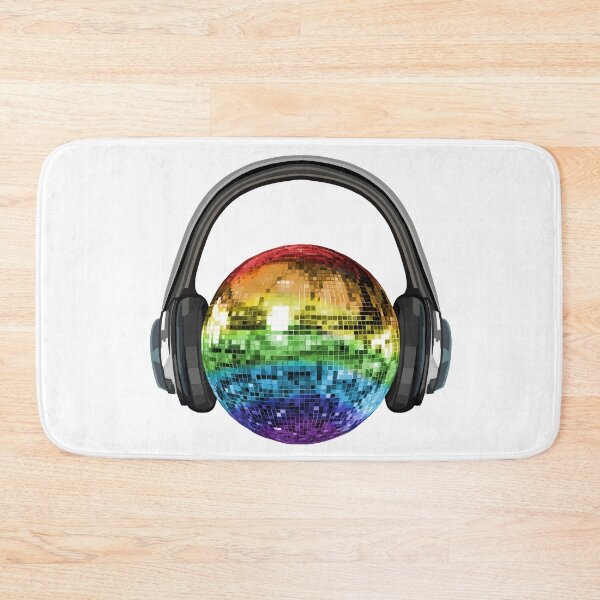 Item preview, Headphones Rainbow Disco Ball  designed and sold by Deborah Camp.