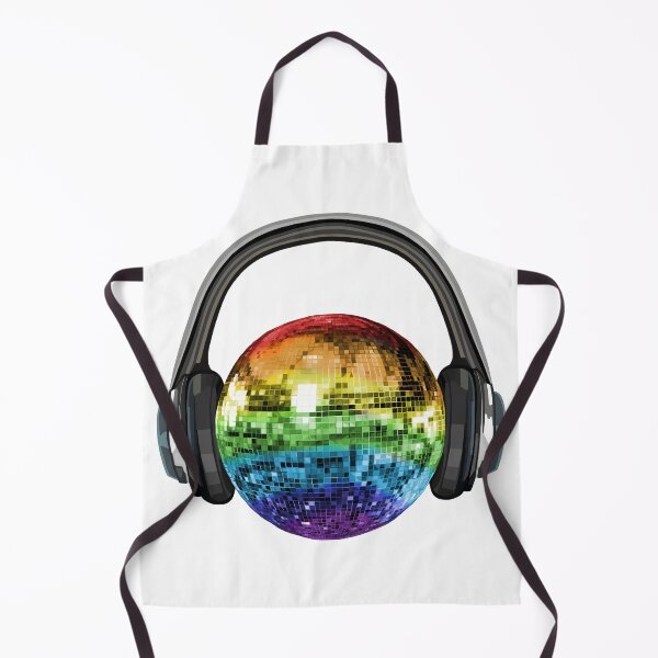 Item preview, Headphones Rainbow Disco Ball designed and sold by Deborah Camp.