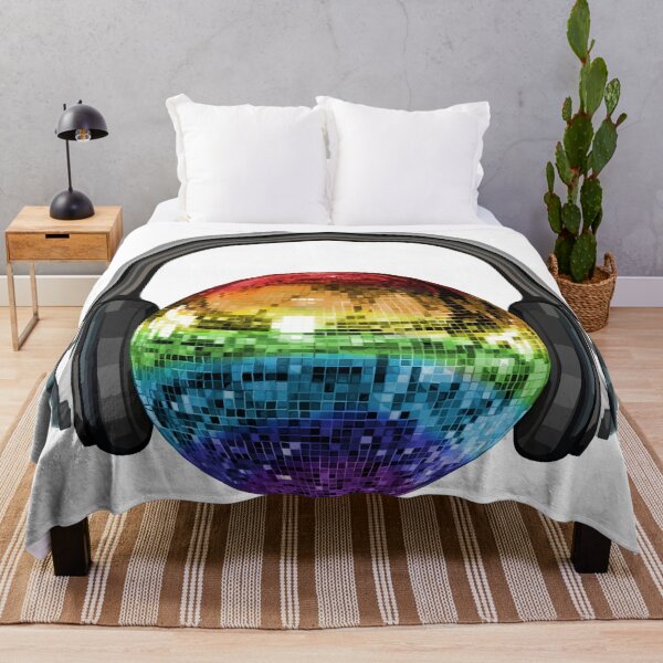 Item preview, Headphones Rainbow Disco Ball  designed and sold by Deborah Camp.