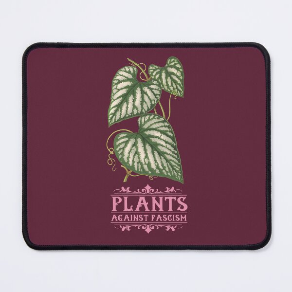 Item preview, Antifascist Plants | Colorful Artwork | Pink Lettering designed and sold by VintagePlantJoy.