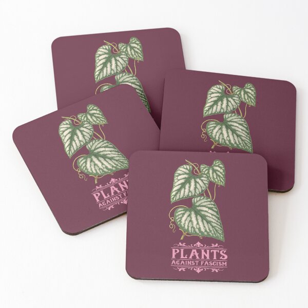 Item preview, Antifascist Plants | Colorful Artwork | Pink Lettering designed and sold by VintagePlantJoy.